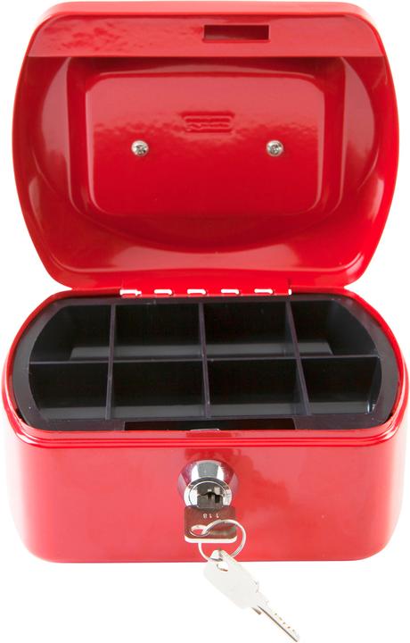 Actual product image Idena Cash box 6" 155x120x90mm, 8 compartments