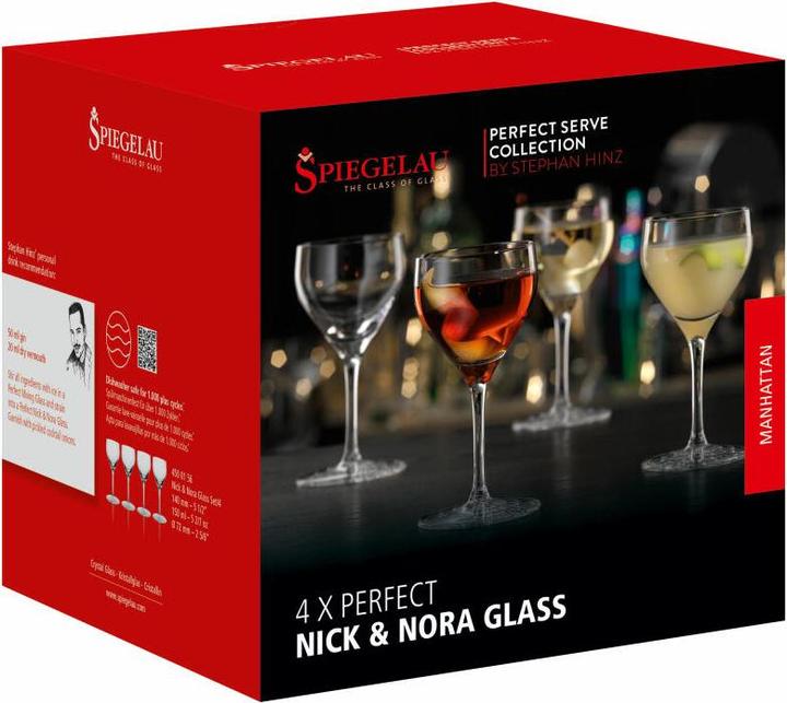 Image du produit Spiegelau Perfect Serve Perfect Nick & Nora Lot de 4 verres (1.50 dl, 4 x, Verres à Martini)