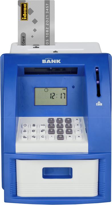 Actual product image Idena Cash Machine Blue Digital Money Box Sound