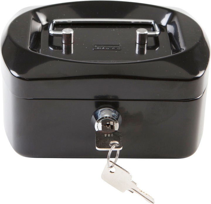 Actual product image Idena Cash box 6" 155x120x90mm, 8 compartments