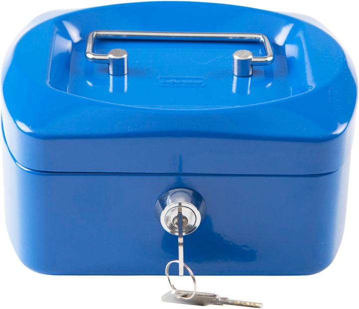 Actual product image Idena Cash box 6" 155x120x90mm, 8 compartments