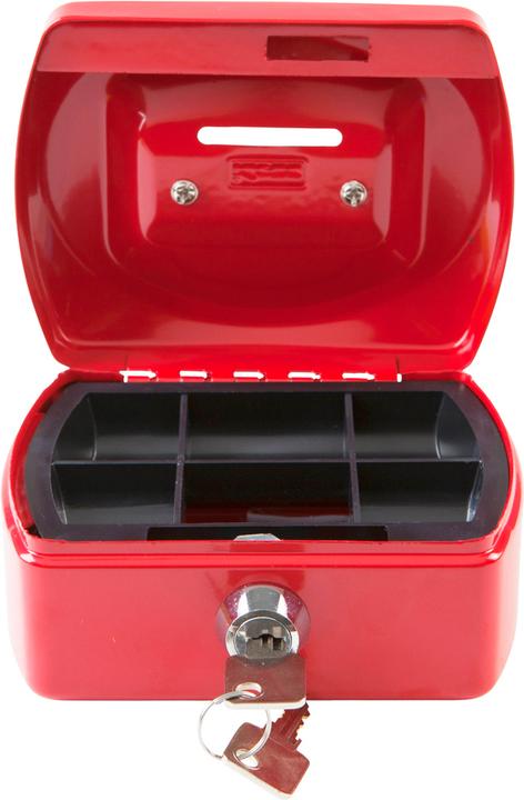 Productafbeelding Idena Geldkist Mini 125x95x60mm, rood