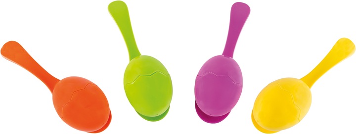 Image du produit Idena Jeu de la course aux oeufs avec des sacs de sable "jaune d'oeuf".