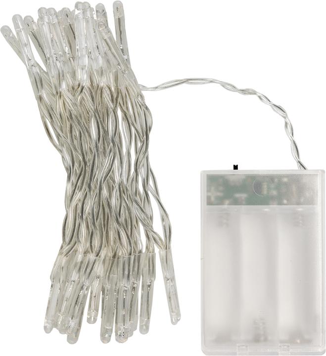 Idena LED light chain 30 LED, remote control, 6h timer (1.75 m)