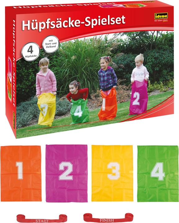 Produktbild Idena Hüpfsäcke-Spielset mit Start/Zielband