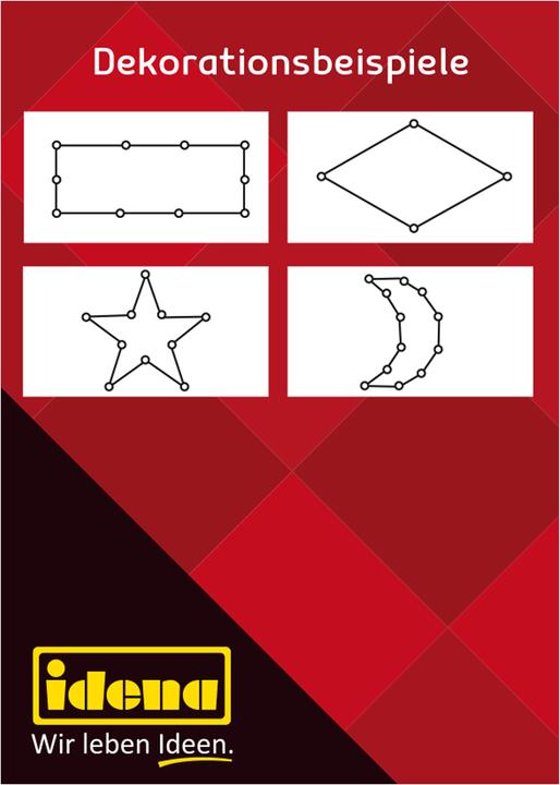 Produktbild Idena Saugnapfhalter 20er für Lichterketten (0.16 m)