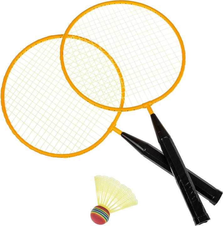 Idena Badminton set junior 2 rackets + 1 ball