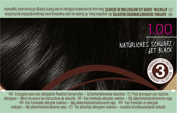 Produktbild Schwarzkopf Only Love Coloration (1.00 natürliches schwarz + Sticker)