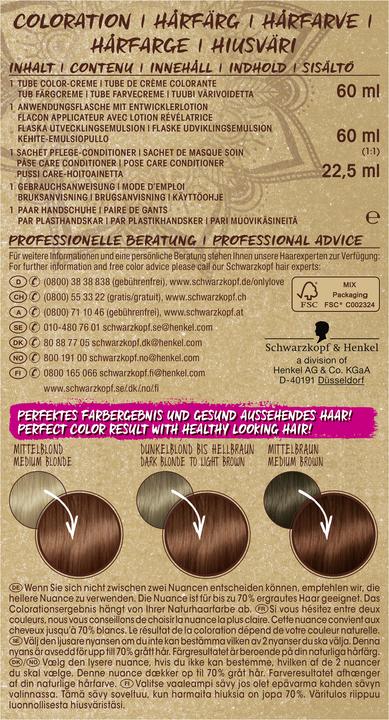 Produktbild Schwarzkopf Only Love Coloration (Braun)