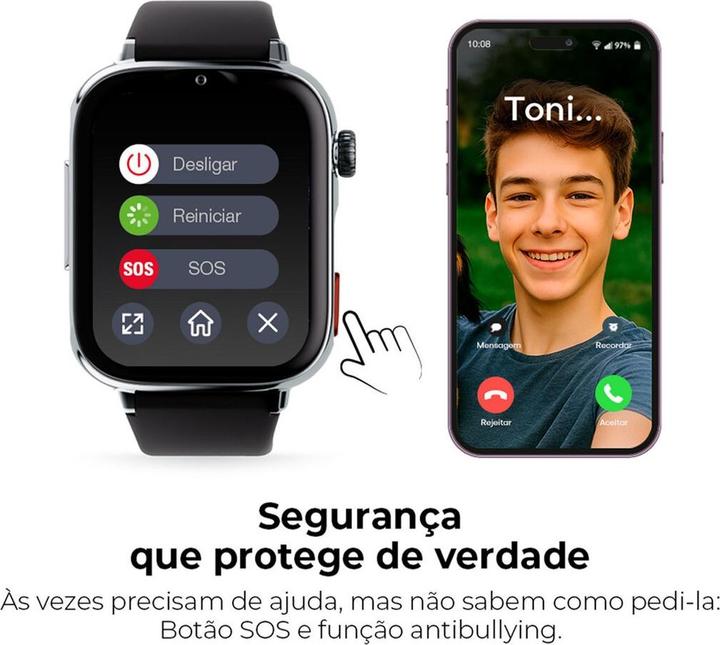 Actual product image Save Family SaveWatch Plus 2 (50 mm, 4G)