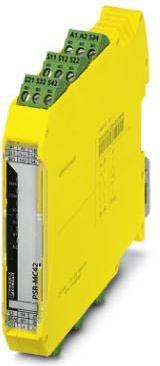 Phoenix Contact 1, relais de sécurité à 2 canaux, 24 V, 2 x contacts de sécurité / 1 x contact auxiliaire