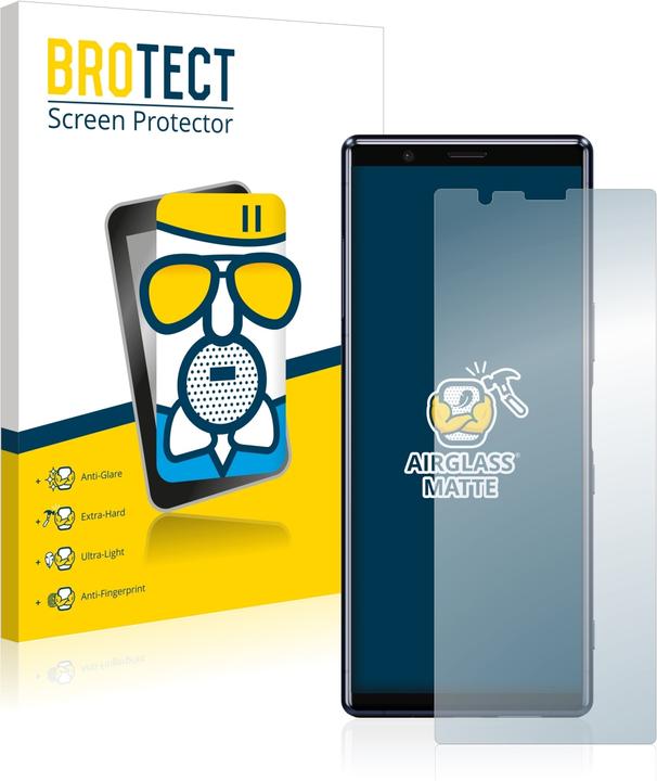 Actual product image BROTECT AirGlass Glass Matte (1 Piece, Sony Xperia 5)