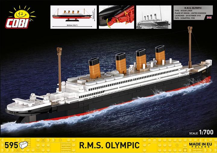 Actual product image Cobi COBI-1687 - 595 PCS HC 1687 R.M.S. OLIMPIC (1911)