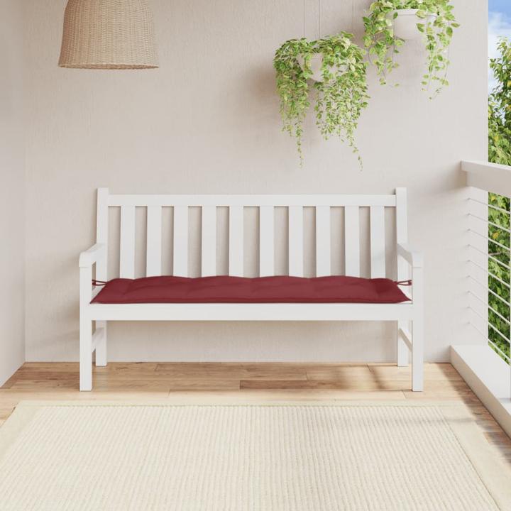 Image du produit VidaXL Housse de banc de jardin en tissu (150 x 50 x 7 cm)