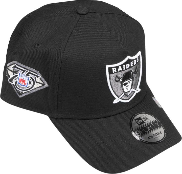 Produktbild New Era 9Forty A-Frame Cap - Sidepatch Oakland Raiders (One Size)