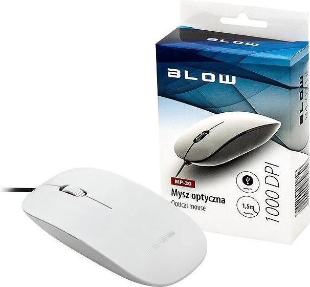 Productafbeelding Blow Optische Muis MP-30 USB Wit (Bedraad)