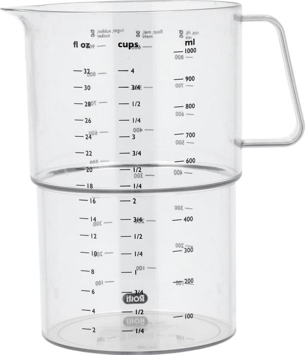 Rosti Messbecher Mensura 10 dl, Transparent (1000 ml)