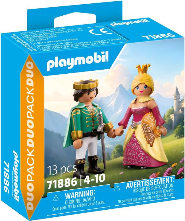 Produktbild Playmobil 71886 DuoPack Prinz und Prinzessin (71886)
