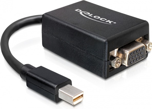 Actual product image Delock Monitor Adapter Mini-DP to VGA (VGA, 16 cm)