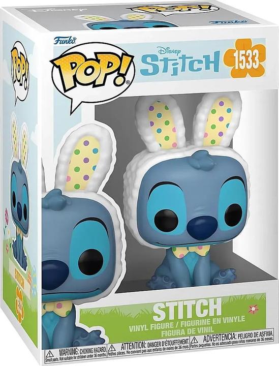 Actual product image Funko Lilo & Stitch POP! Vinyl Figur Easter 2025 Stitch 9 cm