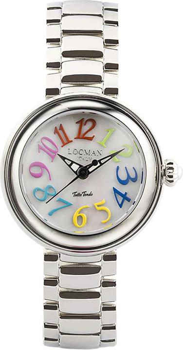Immagine prodotto Locman Orologio da donna Tutto Tondo in acciaio inossidabile 40 mm Ref. 0360 (Orologio da polso analogico, 40 mm)