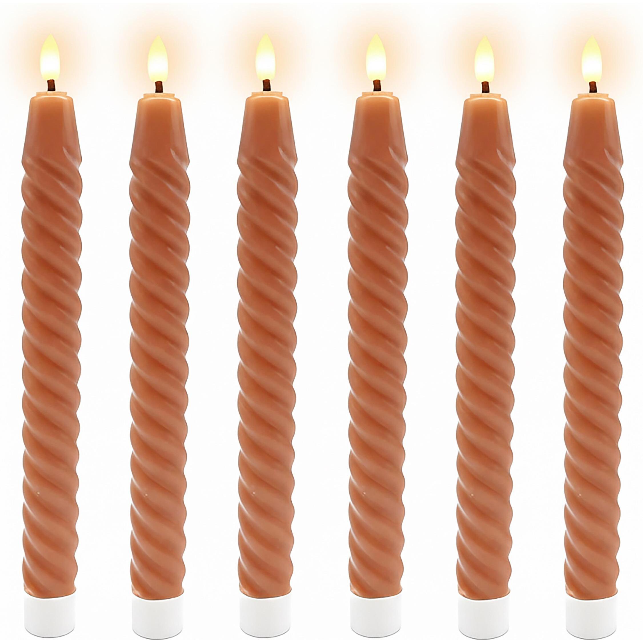 Relaxdays, Candela a LED, 6x candele LED (6x)