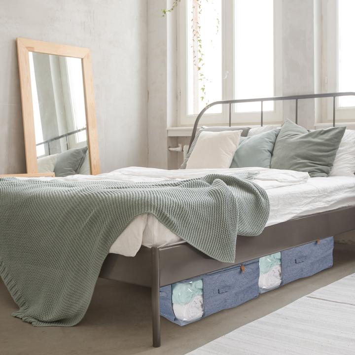 Produktbild Relaxdays 3x Unterbettkommode