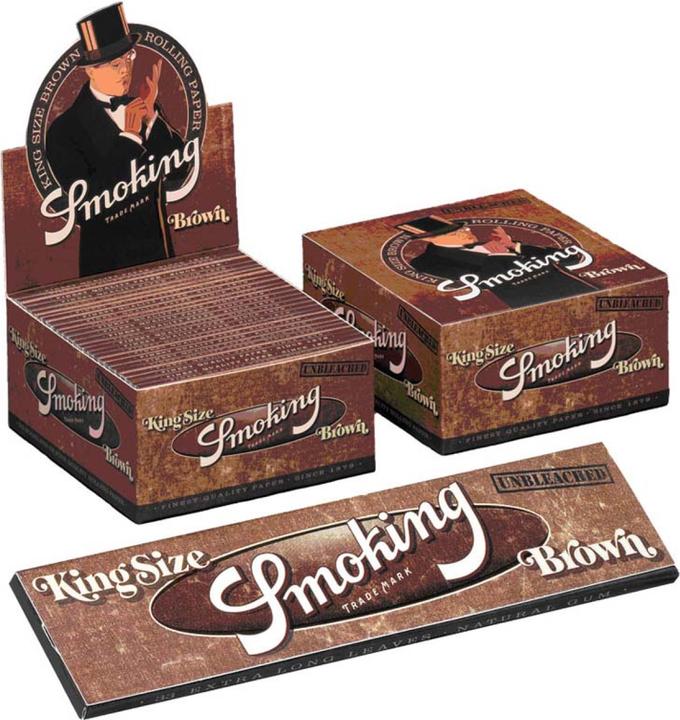 Actual product image Smoking Brown Kingsize Box