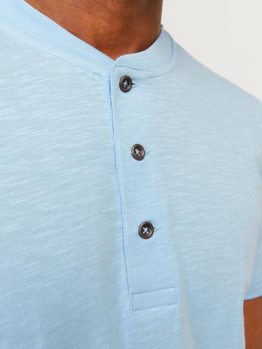 Image du produit Jack & Jones Unicolore Grandad col T-shirt T-shirt (XS)