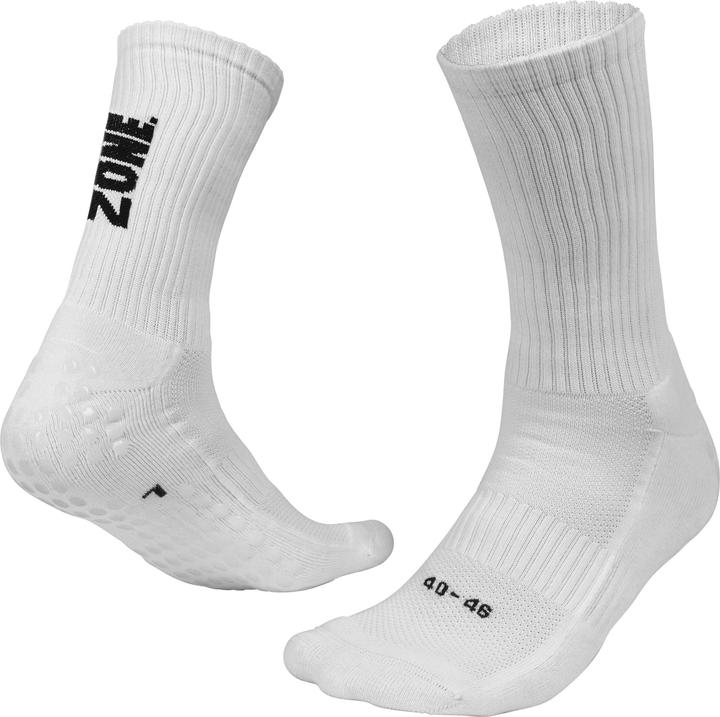 Actual product image Zone Floorball Zone Grip socks INCREDIBLE white-31-35 (31 - 35)