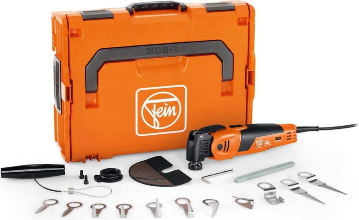 Fein MM 700 1.7Q Bus & Truck 72297064000 Multifunctional tool incl. case 15 pieces 250W
