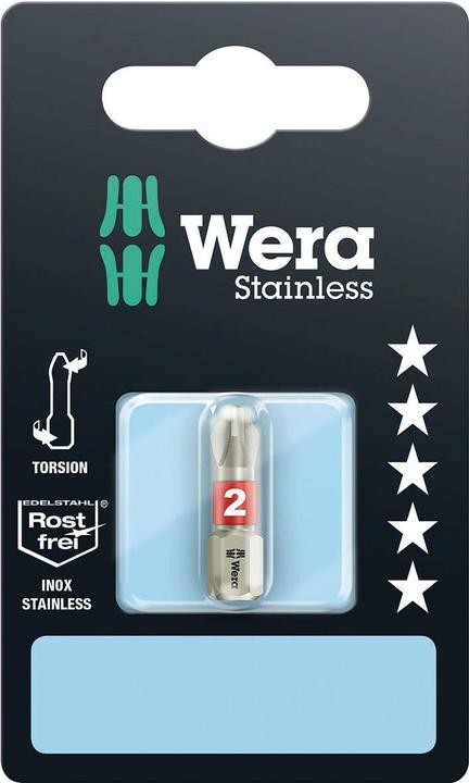 Produktbild Wera 3851/1 TS PH 2 x 25 mm SB (Kreuz Phillips PH)