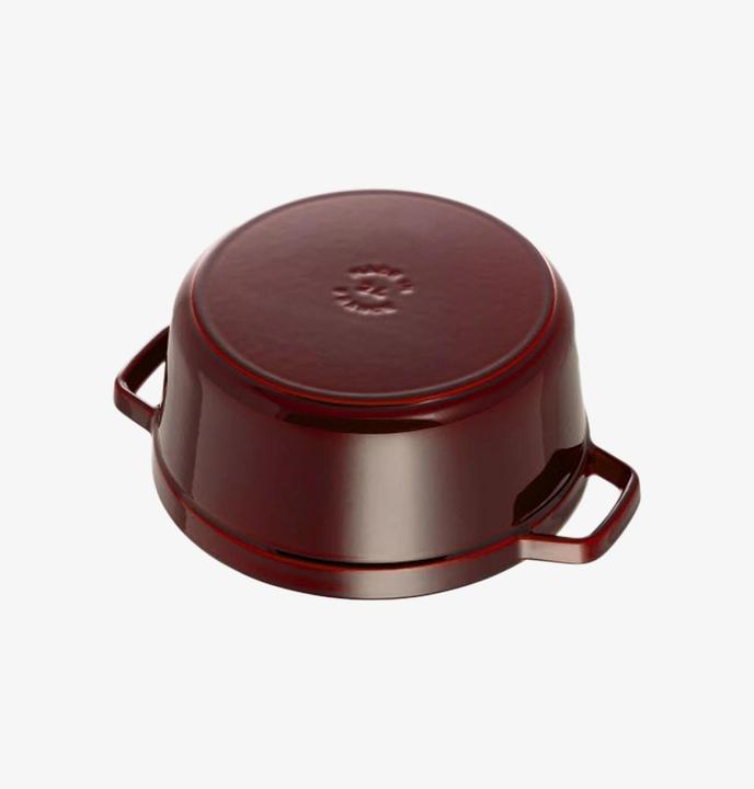 Image du produit Staub Cocotte rouge foncé (Cocotte + faitout, Fonte, 28 x 18.20 cm)