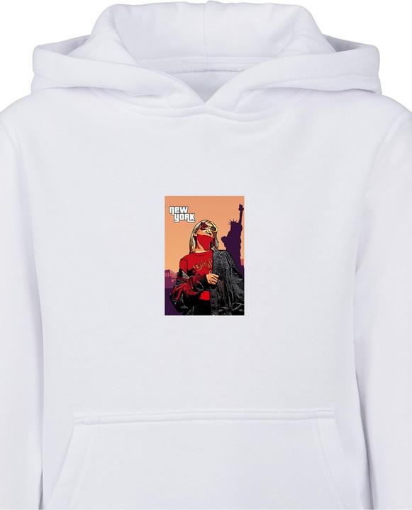 Immagine prodotto Merchcode Felpa con cappuccio Grand New York Basic - 174543 (146, 152)