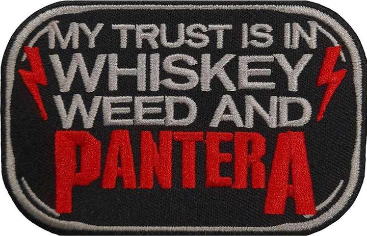 Image du produit Pantera Patch Whiskey Coton (11 x 8.80 cm)