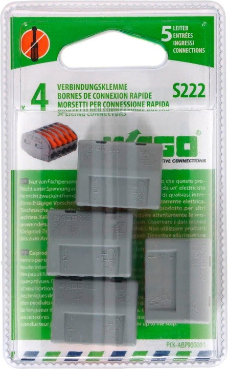Actual product image Wago Connection terminal COMPACT 5-fold