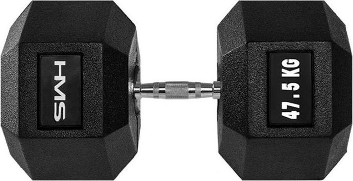Actual product image HMS Dumbbell Hex Pro - 47.5kg (1 x 47.5 kg)