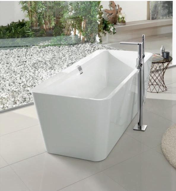 Produktbild Villeroy & Boch V&B Freistehwanne SQUARO EDGE 12 R-eck1800x800mm we (180 l, 180 cm, 80 cm)