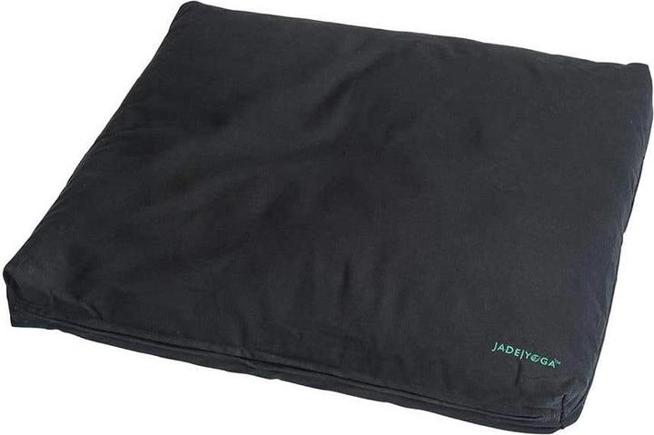 JadeYoga Coussin de méditation en coton organique Zabuton