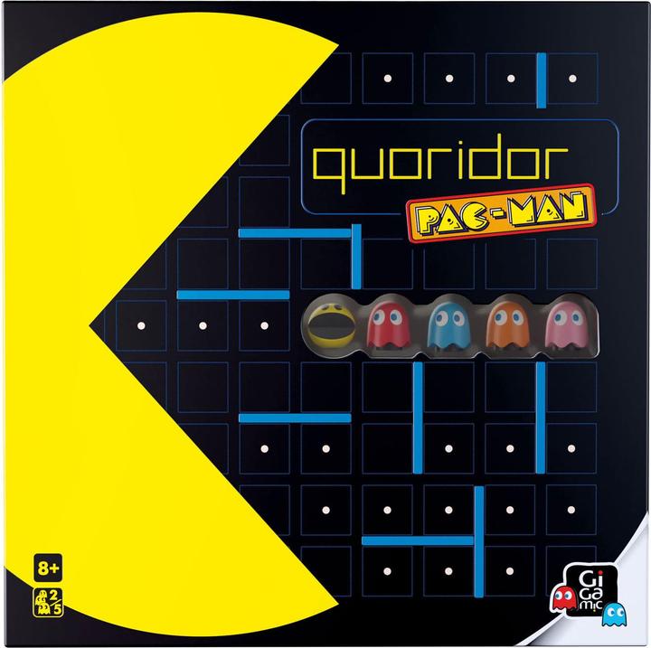 Produktbild Gigamic Quoridor Pac-Man (Deutsch, Französisch, Italienisch, 2 - 5 Spieler)