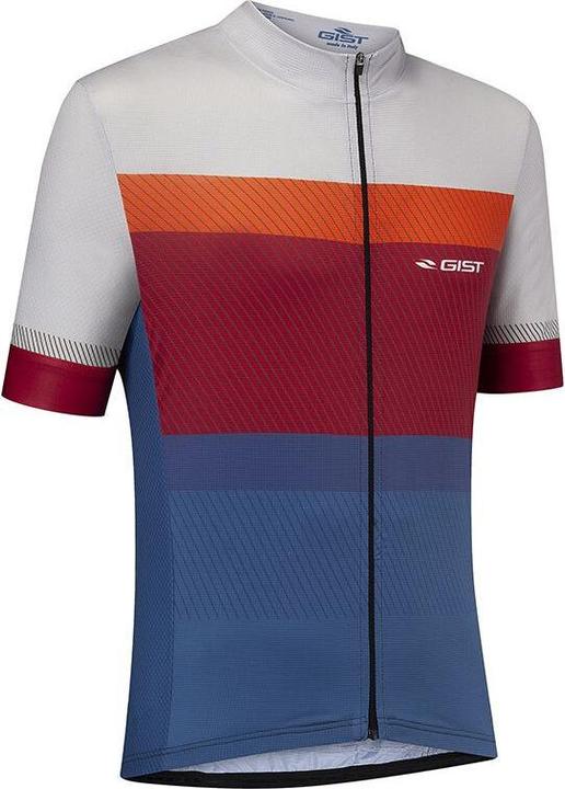 Blue, Orange, Red, White