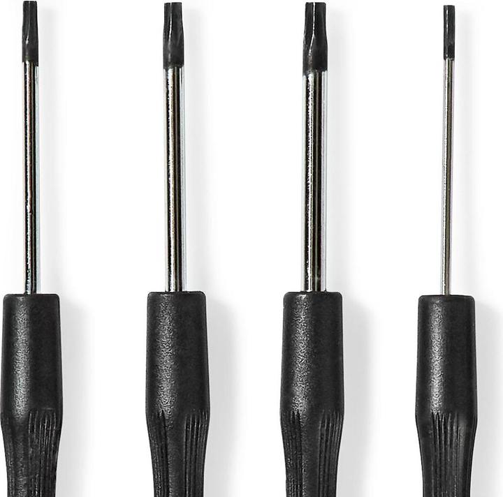 Actual product image Nedis Precision Screwdriver Set | 3x PH / 4x Flat / 4x Hex / 4x Tx (Port, Torx (TX), hexagon, Cross recess)