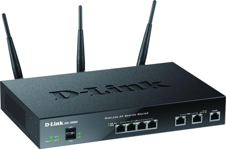 Immagine prodotto D-Link DSR-1000AC: Router WLAN-N Business