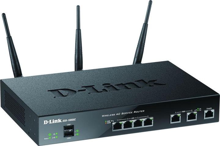Produktbild D-Link DSR-1000AC: WLAN-N Business Router