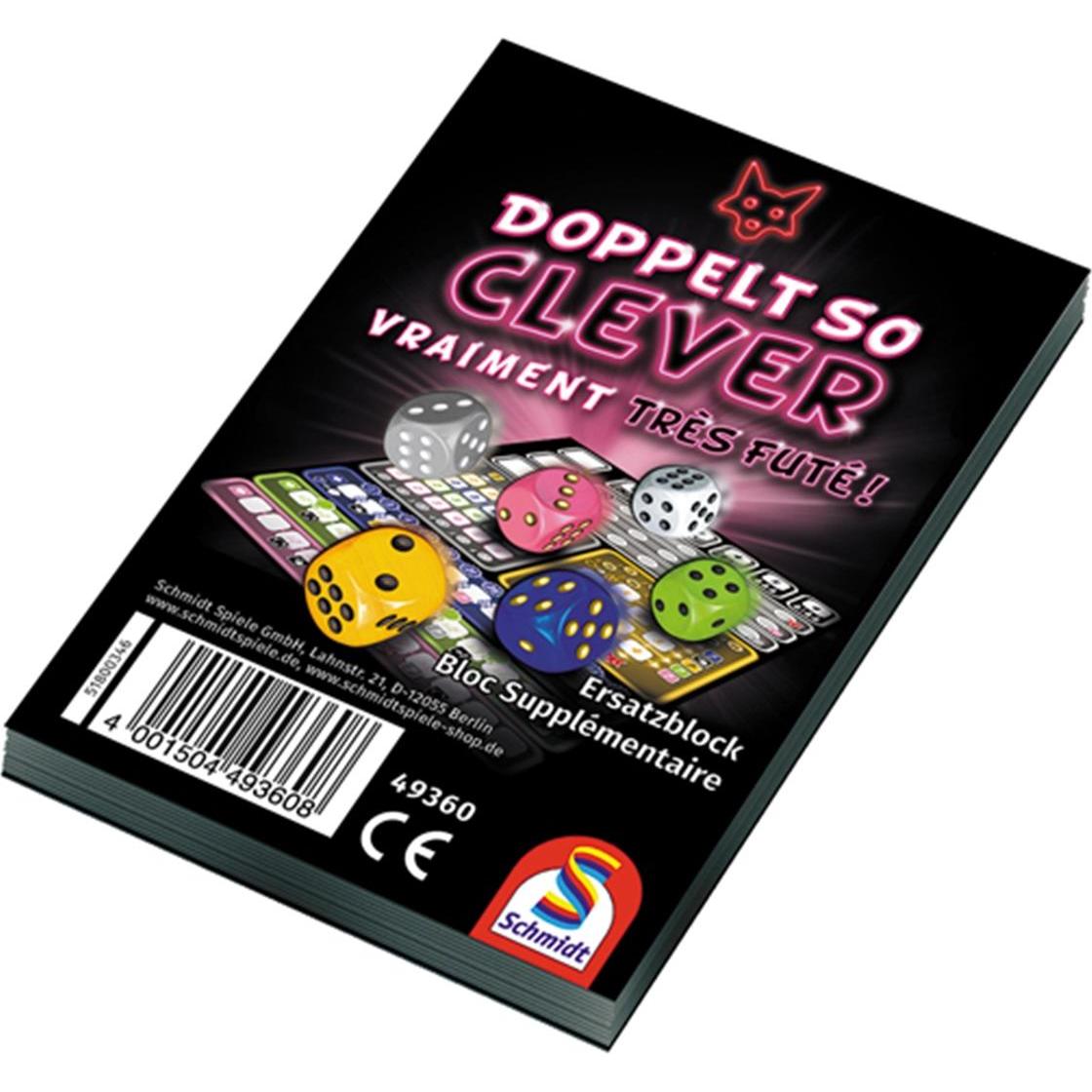 Schmidt Spiele Ganz schön clever - Zusatzblock (Deutsch)