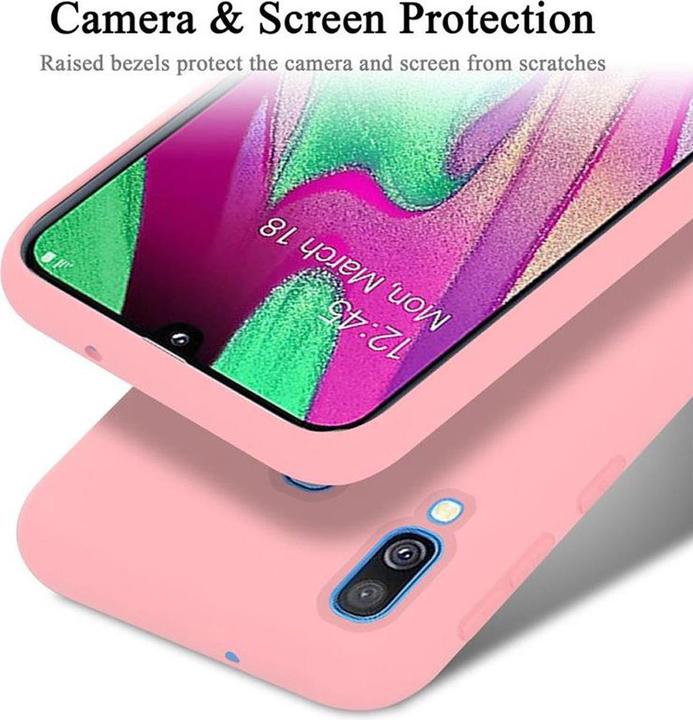 Produktbild Cadorabo TPU Liquid Silicone Case Cover (Samsung Galaxy A40)