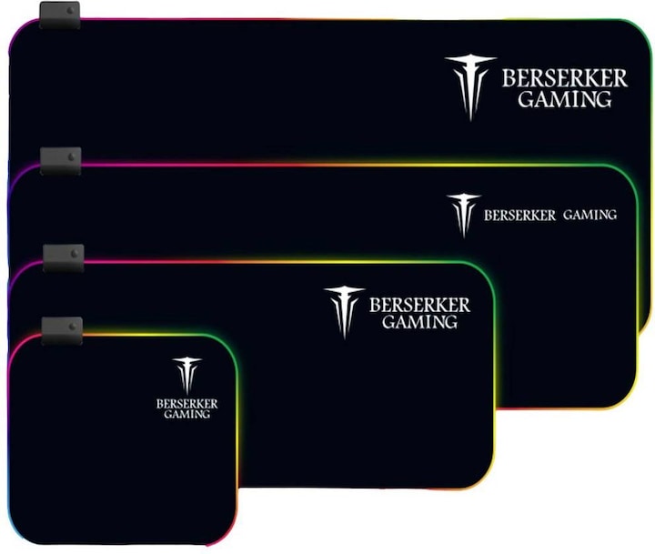 Image du produit Berserker Gaming Tapis de souris éclairé au THIACIENT, grand