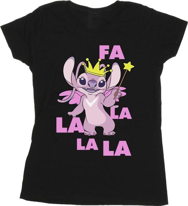 Disney Lilo & Stitch Angel Fa La La TShirt (XXL)