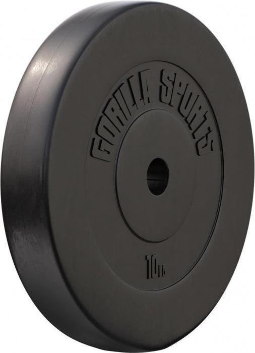 Immagine prodotto Gorilla Sports Piastre di peso (1 x 10 kg)