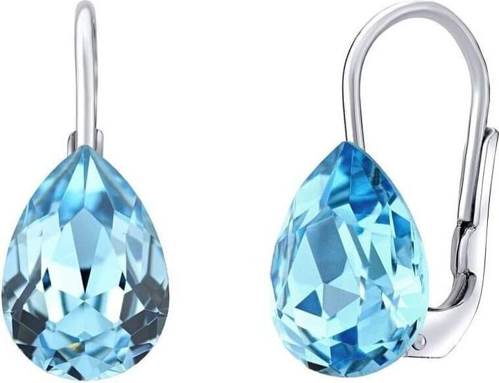 Produktbild Silvego Silver earrings withue Swarovski Â® Crystals SILVEGOVSW080E (925 Sterling Silber)